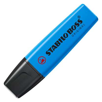 STABILO BOSS Fluo / Azzurro 70/31 — tappo chiuso