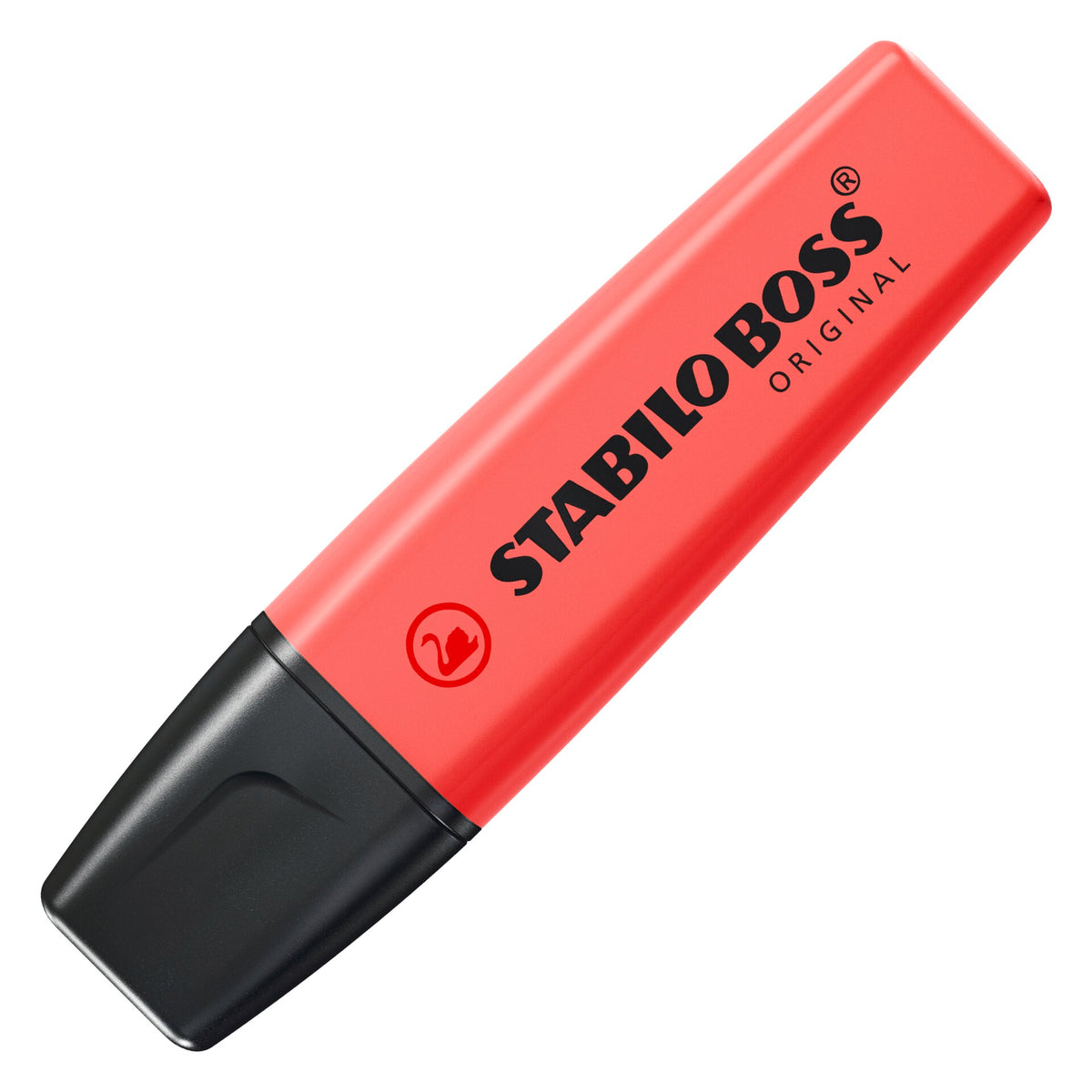 STABILO BOSS Fluo / Rosso 70/40 — tappo chiuso