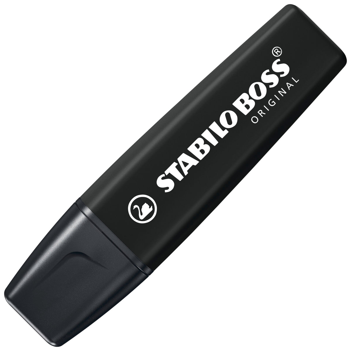 STABILO BOSS Fluo / Nero 70/46 — tappo chiuso