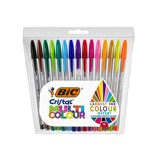 Set 15 Penne Bic Colorate